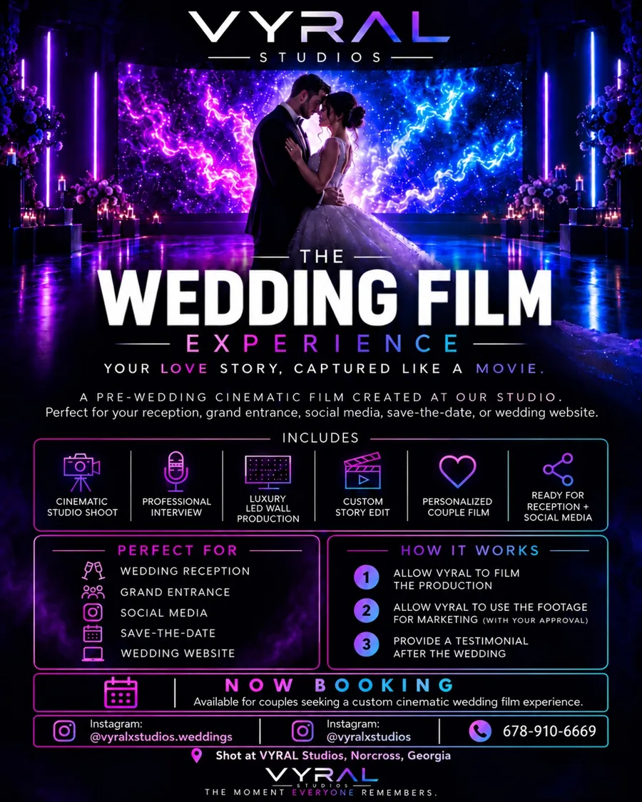 VYRAL Studios wedding films example